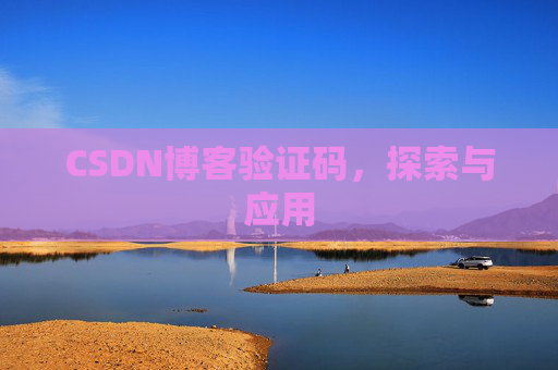 CSDN博客验证码，探索与应用
